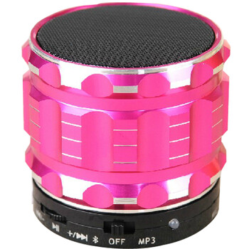 诺必行无线蓝牙音箱车载通话 手机迷你便携音响低音炮插卡收音机 红色