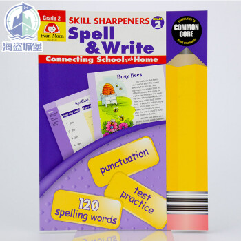 [英文原版]Skill Sharpeners Spell&Write Grade2拼写技巧