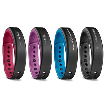 佳明（GARMIN）vivosmart  黑色大号 智能运动手环腕带 50米防水 计步器蓝牙 睡眠监测 震动提醒