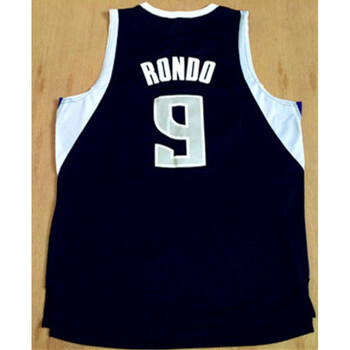 王子狮丹篮球球衣国王队8号盖伊 9号朗多新面料 刺绣篮球服 背心 黑色