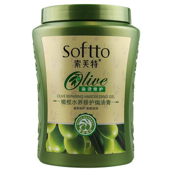 索芙特(softto)橄榄水养修护焗油膏(染烫修护)1kg