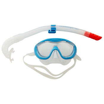 速比涛（Speedo） speedo速比涛 儿童 潜水套装 呼吸管 潜水镜 游泳装备 湖水蓝
