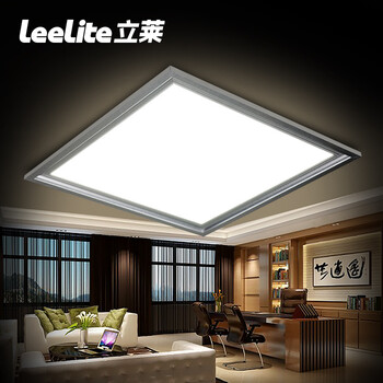 立莱leelite  嵌入式LED面板灯超薄集成吊顶灯300*300/600平板厨卫灯 20W/300x600 暖白光4000K