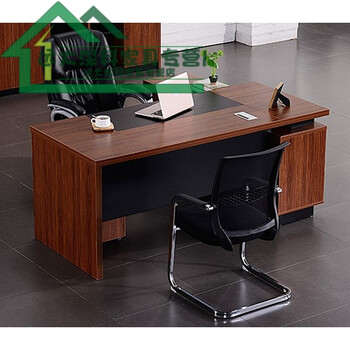 时尚简约大班台现代经理主管桌椅组合巽巽 2000*1600*750右左手副桌
