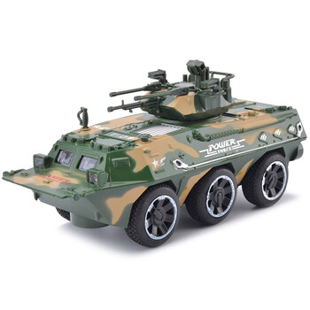 合金坦克军事仿真模型战车火炮装甲车飞机儿童玩具车 万宝装甲车_ 1折