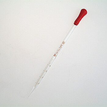 园艺用品10ml玻璃刻度滴管 带橡胶吸球 玻璃吸管 胶头滴管 2ml(2个)