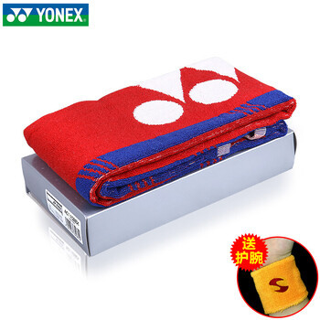 尤尼克斯尤尼克斯运动毛巾男女吸汗速干柔软舒适跑步健身网球羽毛球浴巾 王者之志李宗伟复刻款运动毛巾 蓝色