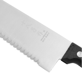 
                                        十八子作 阳江不锈钢刀具 冷冻肉带锯齿刀 厨房刀具 97#C                