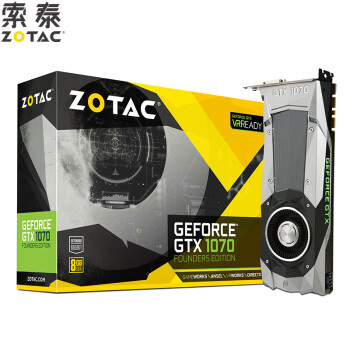 ̩ZOTACGeforce GTX 1070 Founders Edition 1506-1683/8008MHz 8G/256bit GDDR5 PCI-EԿ