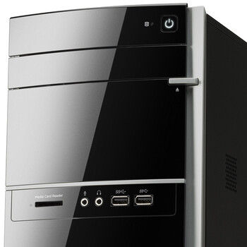 惠普（HP）P500-521cn 台式主机 （G3250 4GB 500G GeForce 705 1GB独显 DVD Wifi 键鼠 win8.1）