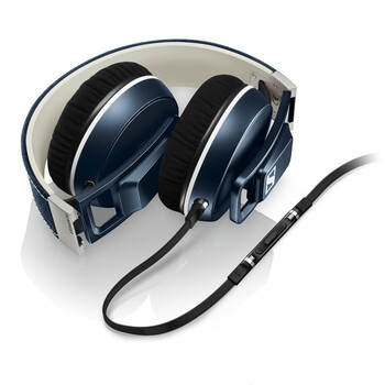 森海塞尔（Sennheiser） Urbanite XL 大都市人 Denim 头戴式耳机 手机耳机 牛仔蓝 苹果版