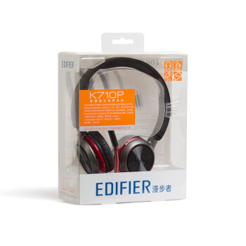 
                                        
                                                            漫步者（EDIFIER）K710P 头戴式耳机耳麦 手机耳机 可通话 绝地求生耳机 吃鸡耳机 办公教育 学习培训 酷黑红                