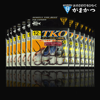 日本原装进口伽马伽玛卡兹鱼钩A1-TKO 67594 紫红9#7本装【图片价格品牌 