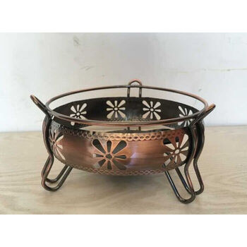 酒精炉铁艺炉干锅炉炉座酒精炉小火锅炉锅架锅炉底座明炉锅架炉子 米