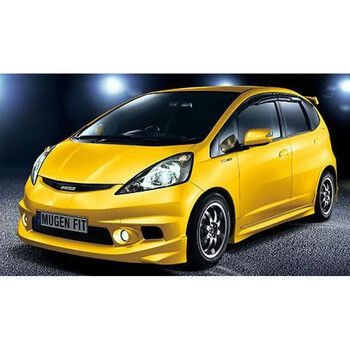 08-10飞度大包围 本田飞度改装无限款大包围 飞度前杠后唇侧裙 侧裙