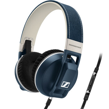 森海塞尔（Sennheiser） Urbanite XL 大都市人 Denim 头戴式耳机 手机耳机 牛仔蓝 苹果版