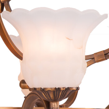 科波菲尔 欧式全铜灯 铜灯 餐厅卧室吊灯 M9025-3 led3W暖白光