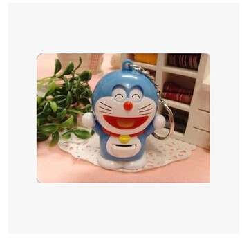 哆啦A梦/机器猫/小叮当 可爱5种表情 转眼睛 钥匙扣/包包挂件