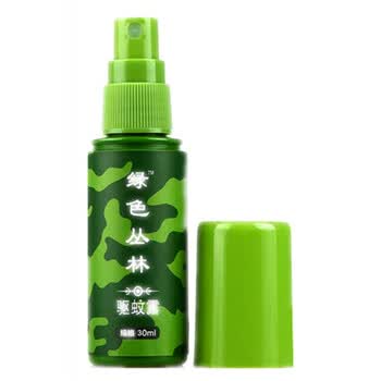 户外绿色丛林驱蚊液野外儿童蚊不叮蚊怕水防蚊水喷雾剂