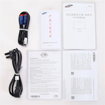 三星（SAMSUNG）S24C450B 24英寸LED背光宽屏商用液晶显示器