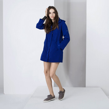 LACOSTE 法国鳄鱼 宇宙蓝, 海军蓝女式夹克衫BF1407VFSH1 如图 38