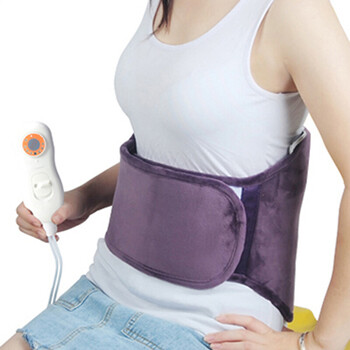 菲慕电加热电热腰带腰间盘劳损保暖男女士艾灸暖腰带热敷宝紫色均码