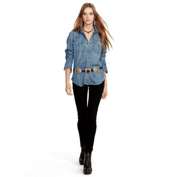 
                                        拉夫劳伦Ralph Lauren Denim 街头潮流衬衫女士                