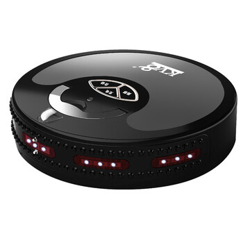 玩者 KV8 黑驹超薄静音智能家用扫地机器人-黑色 创意家居 送礼佳品