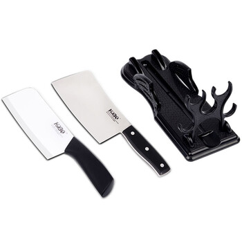 宏宝（HOBO）厨房刀具3件套刀HLK063-03 多用刀组合含刀架