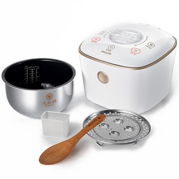 
                                        
                                                            飞利浦（PHILIPS）电饭煲4L智能预约智芯回漩IH电磁加热火纹锅HD4566/00                