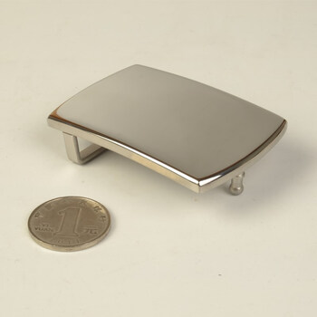 奥圣特男士皮带扣 不锈钢平滑扣 内穿裤带扣 板扣 休闲百搭8腰带卡扣