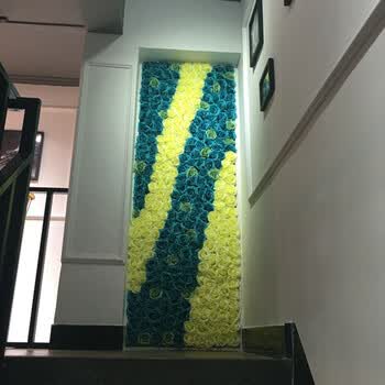 仿真植物墙玫瑰花墙婚礼婚庆背景墙摄影情人节派对聚会墙面装饰 套餐f