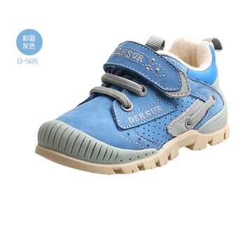 德萨(dersur) 德萨童鞋2017春季男女宝宝学步鞋 1-5岁婴幼儿鞋子软底