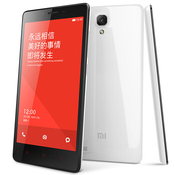 小米（MI）红米note 4G手机 白色 移动增强4G