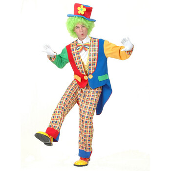 小丑服装节日表演演出小丑装扮衣服化妆舞会魔术师表演小丑服装创意