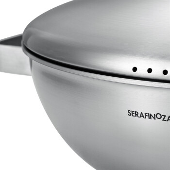 尚尼（Serafinozani）18/10不锈钢中式炒锅 米兰Ⅱ32cm 不沾无油烟