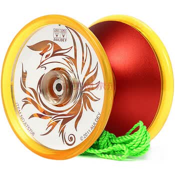 钻火力少年王悠悠球溜溜球yoyo竞技金属球系列玩具之 675708烈焰凤凰