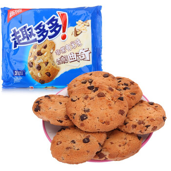 趣多多非常有米味香脆曲奇饼干 255g(新老包装随机发货)