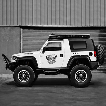 泰瑶 北京 bj40 20 80 90 100 个性 suv 越野车 改装整汽车贴拉花