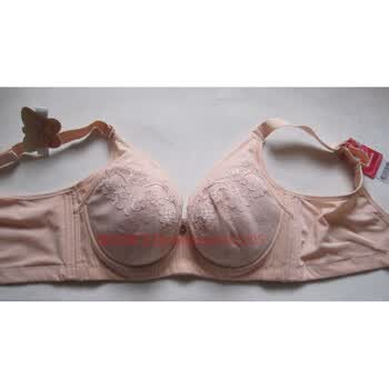 奥圣特【】戴丝玉内衣文胸全罩杯大码胸罩薄调整型 米白色 肤色 80d