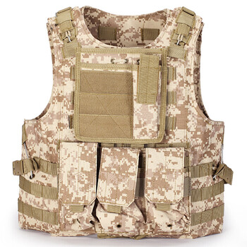 狼石户外军迷用品特种兵战术两栖马甲迷彩作战背心真人cs防刺服防弹衣