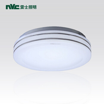 雷士照明NVC 吸顶灯 卧室灯过道走廊阳台 书房灯 亚克力灯具 LED 18W 350*105mm