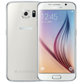 三星 Galaxy S6（G9200）32G版 雪晶白 移动联通电信4G手机 双卡双待