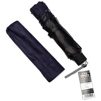 
                                        
                                                            天堂伞 英伦风格黑胶加大61cm*10骨三折晴雨伞32248E藏青色                