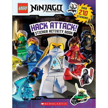 lego ninjago: hack attack! sticker activity