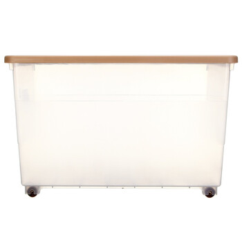 茶花 塑料整理箱 酷立方收纳箱 72L 28581K (桶体)