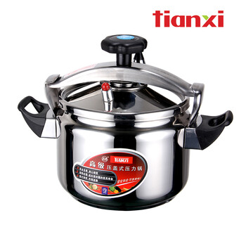 天喜Tianxi 不锈钢高压锅 压力锅 CS28/11L 燃气电磁灶通用 锅具 压盖式不爆