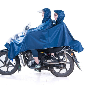
                                        
                                        正招（kendo）户外骑行电动电瓶摩托车雨衣男女式双人雨披加大加厚 P3-N藏青色 5XL                