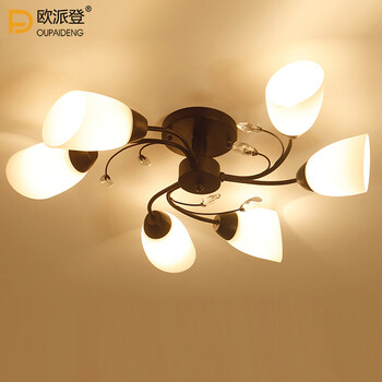 欧派登 美式创意吸顶灯过道灯走廊灯玄关灯个性餐厅灯艺术书房服装店