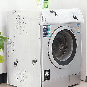 秋之北纬洗衣机罩透明衣机罩家用全自动波轮滚筒防尘罩洗衣机套子qzbw